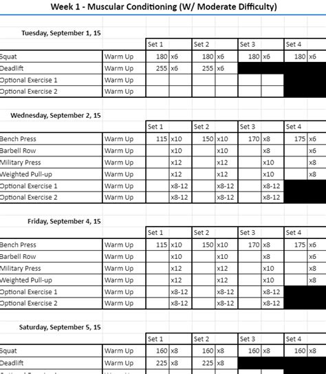 Candito 6 Week Program