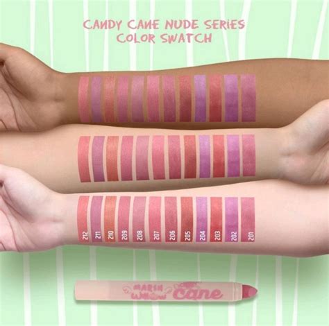 candy cane nude