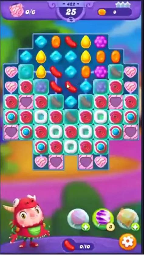 Candy Crush Saga Level 422 Walkthrough