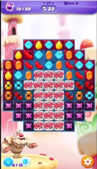 Candy Crush Saga Level 77 Walkthrough