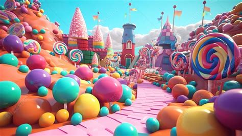 Candyland Powerpoint Background