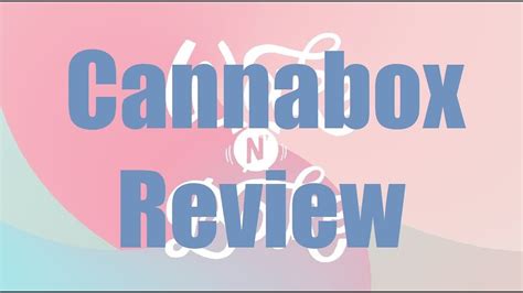 Cannabox review