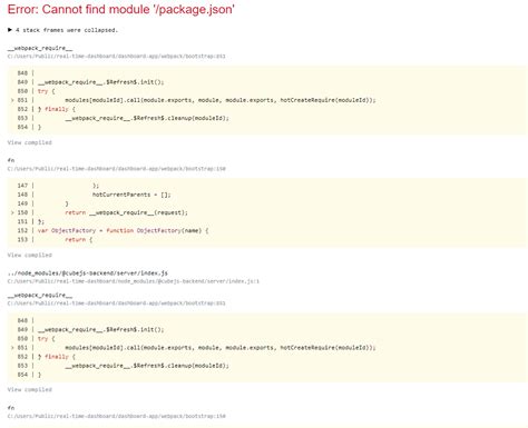 Cannot Find Module Package Json