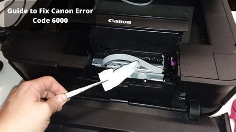 canon mx922 error code 6000