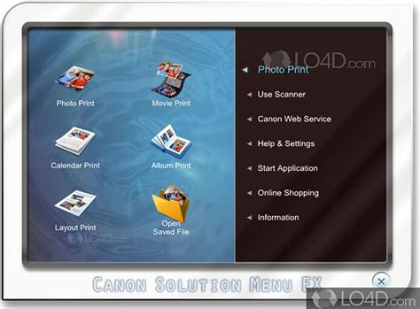 Canon Solution Menu Software Download