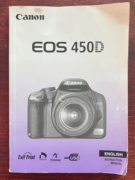 Full Download Canon 450D User Guide 