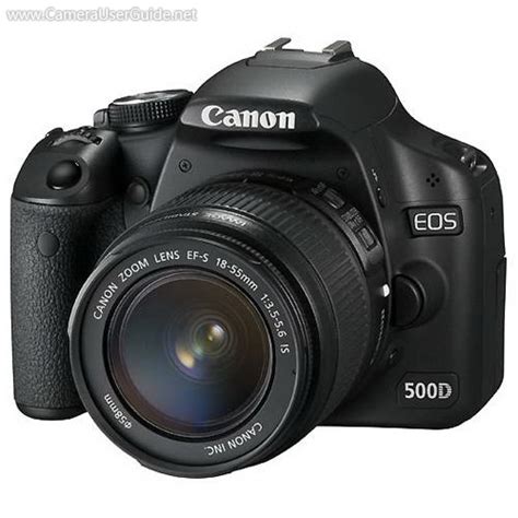 Download Canon 500D Digital Camera User Guide 