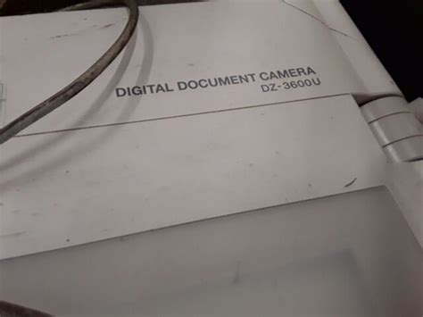 Read Online Canon Digital Document Camera Model Dz 3600U 
