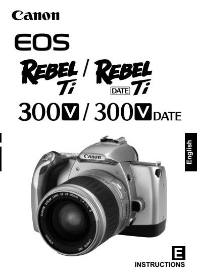 Read Canon Eos Rebel Ti User Guide Free 