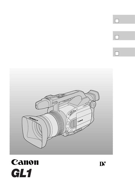Read Canon Gl1 User Guide 