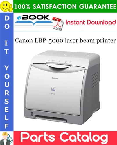 Read Canon Lbp 5000 Laser Beam Printer Parts Catalog 