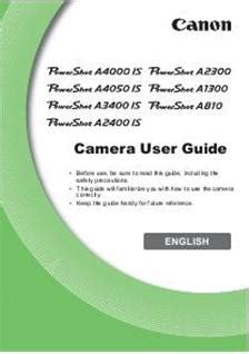 Download Canon Powershot A2300 User Guide 