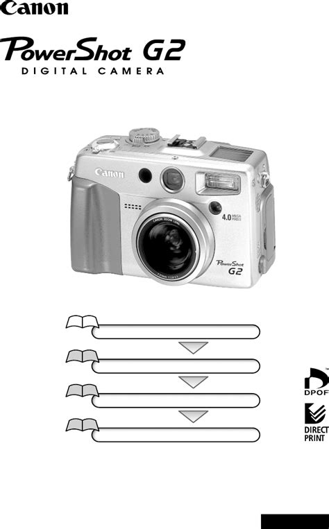 Read Online Canon Powershot G2 Digital Camera Service Manual 