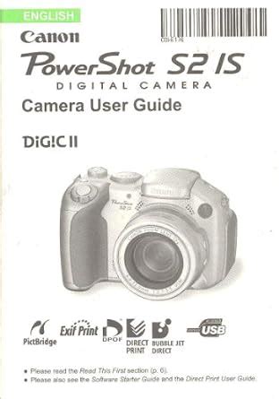 Read Online Canon Powershot S2 User Guide 