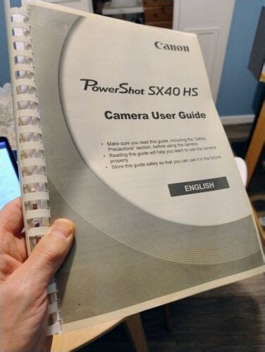 Read Canon Powershot Sx40 Hs Camera User Guide 