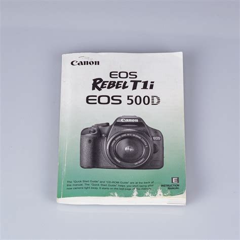 Read Online Canon Rebel T1I User Guide 