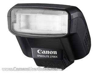 Read Online Canon Speedlite 270Ex User Guide 