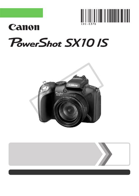Read Online Canon Sx10 Is User Guide 