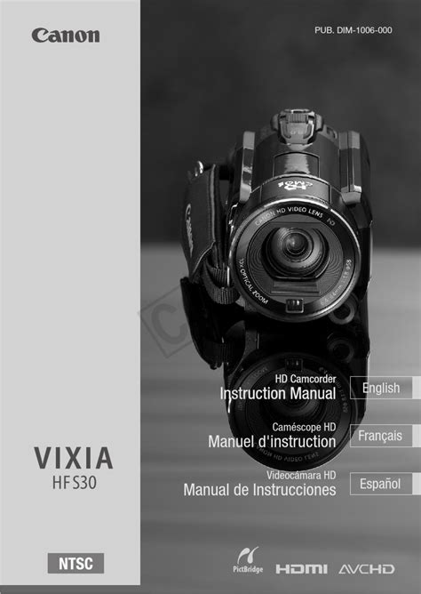 Download Canon Vixia Hfm30 Remote Manual File Type Pdf 