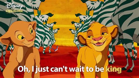 Can't Wait To Be King Lyrics