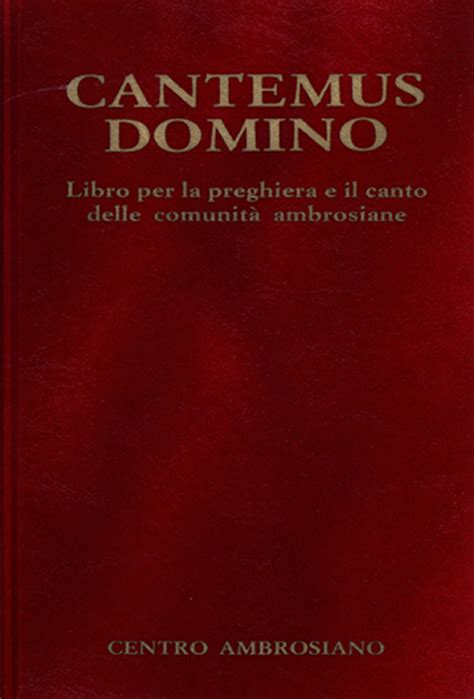 cantemus domino libro pdf