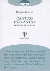 Read Cantico Dei Cantici Sogno Dei Sogni 