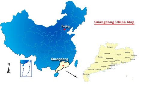 Canton Map China