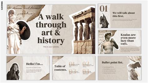 Canva History Presentation Template