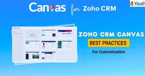 canvas trong zoho crm | Canvas thit k li tri nghim s