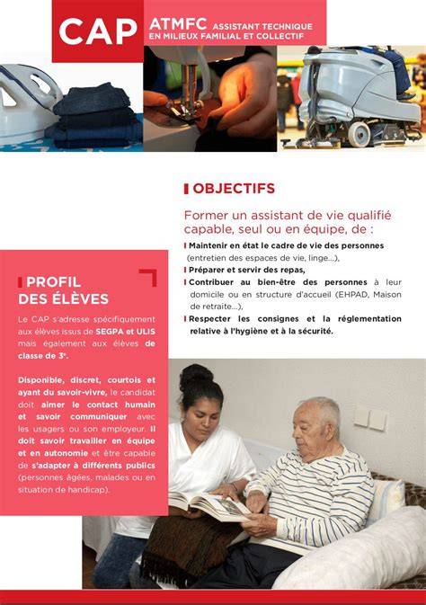cap assistant technique en milieux familial et co