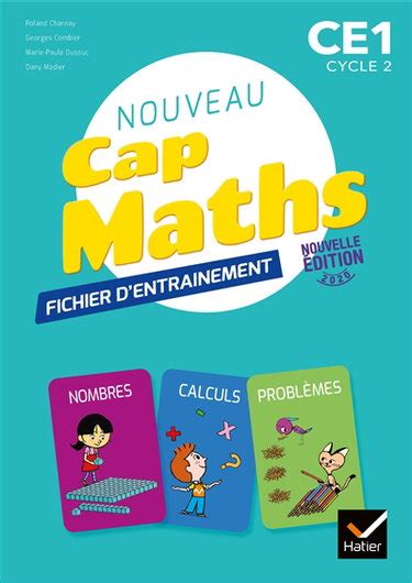 cap maths cycle 2 ce1 nouveaux programmes edition