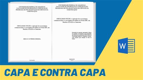 Capa Contra Capa Como Fazer