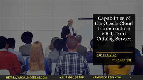 Capabilities Of Data Catalog In Oci