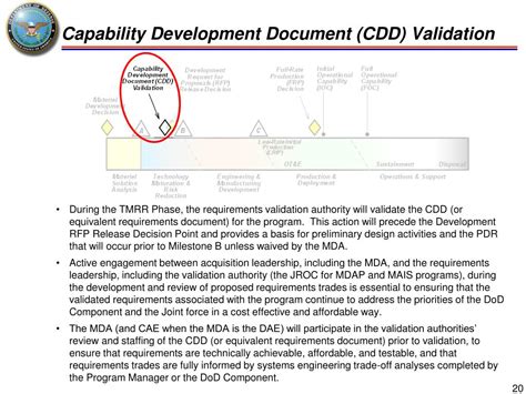 Capability Development Document