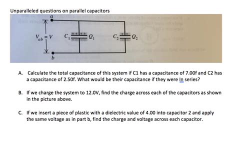 Read Capacitor Questions With Solutions 