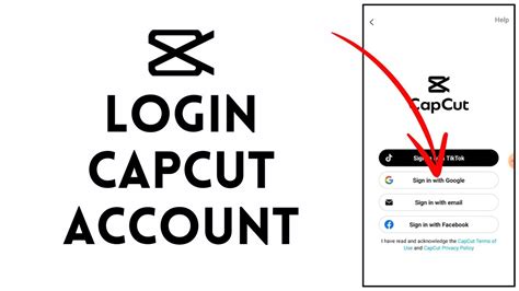 CAPCUT LOGIN - Cara Login dan Daftar Akun di Aplikasi CapCut