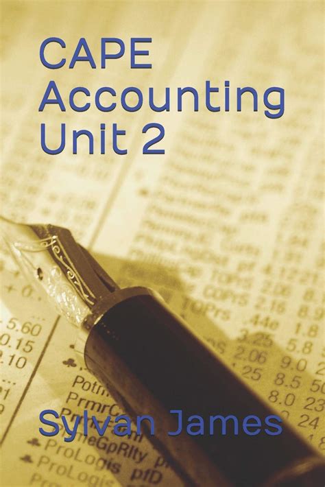 cape accounting unit 2 specimen paper 2014