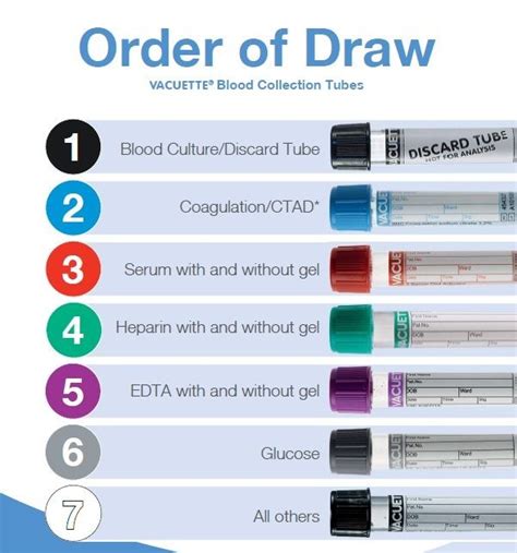 Capillary Order Of Draw