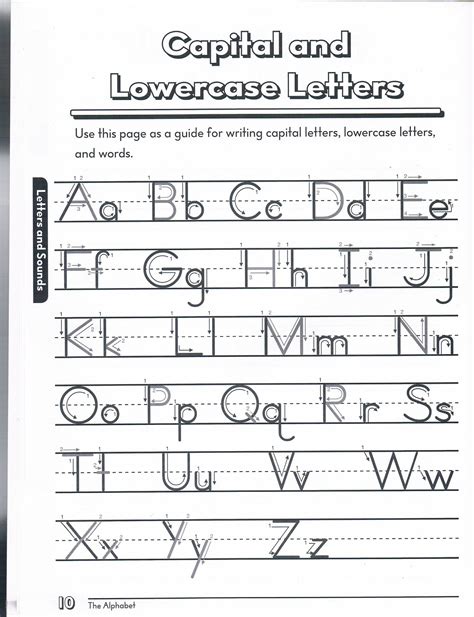 Capital And Lowercase Letters Charts Activity Shelter Uppercase And Lowercase Alphabet Chart - Uppercase And Lowercase Alphabet Chart