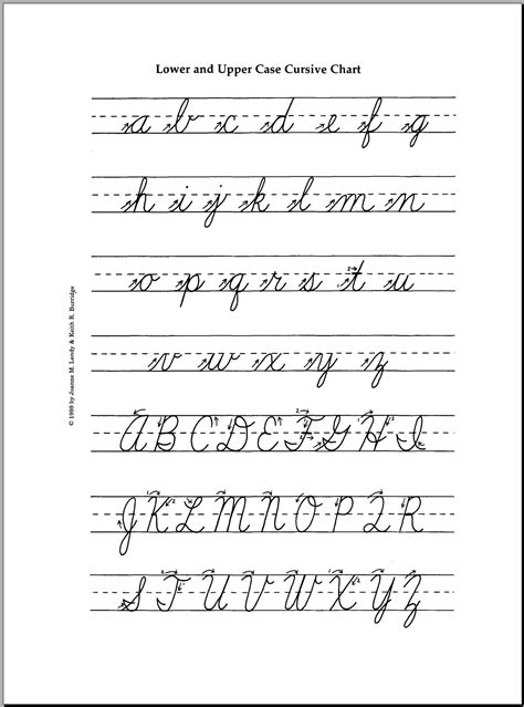 Capital Cursive Writing Free A Z Letters Practice 5th Grade Cursive - 5th Grade Cursive