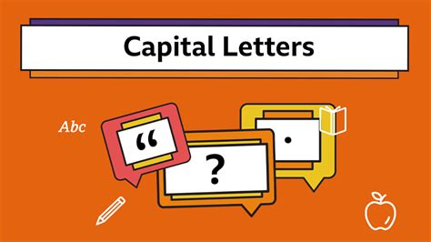 Capital Letters English Bbc Bitesize Writing Capital Letters - Writing Capital Letters