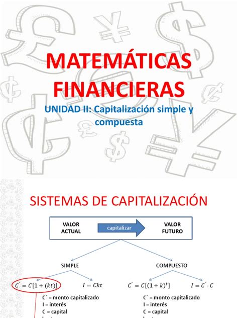 capitalizacion simple y compuesta pdf