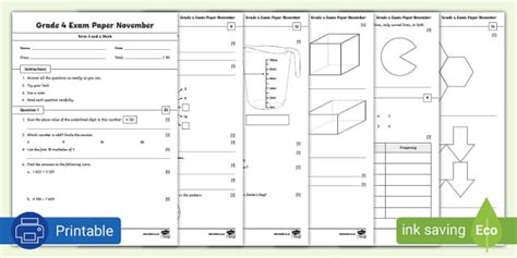 Caps Exam Paper In Maths G12