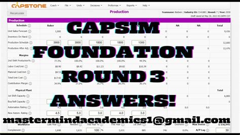 Download Capsim Foundation Rehearsal Quiz Answers 