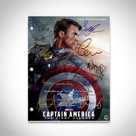 Captain America First Avenger Script