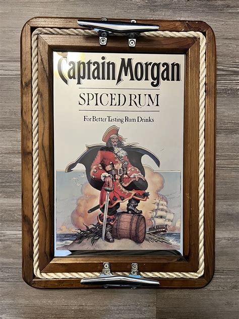 captain morgan mirror for sale eBay