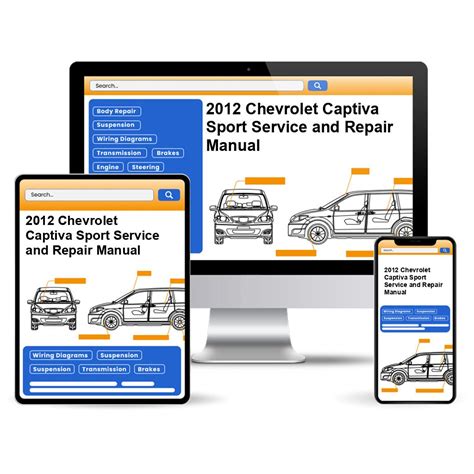 captiva 2012 service manual