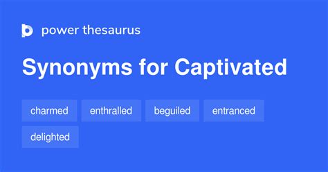 Captivated Synonym