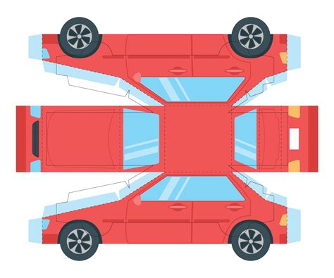 Car Cut Out Template For Kids