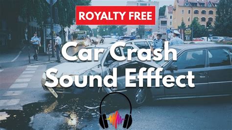 car skid and crash sound effect